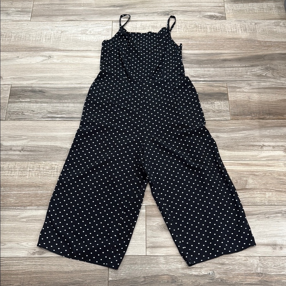 Black Polka Dot Jumpsuit